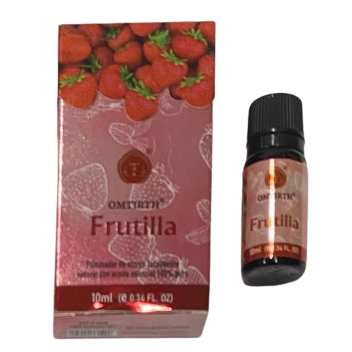 ESENCIA AROMATERAPIA FRUTILLA 10ml / M: $1.000 - D: $1.800