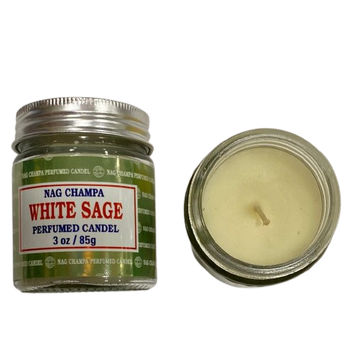 VELA AROMÁTICA EN FRASCO DE VIDRIO / M:$2.000 - D:$3.000