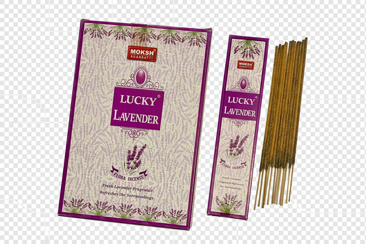 INCIENSO LAVANDA – LUCKY LAVENDER – CAJA DE 12 CAJITAS / OFERTA: $6.900