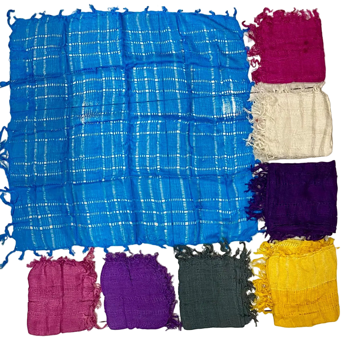BUFANDA PAÑUELO MANTILLA DE HILO / OFERTA: $6.000 / DOCENA