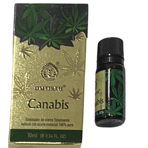 ESENCIA AROMATERAPIA CANABIS 10ml / M: $1.000 - D: $1.800