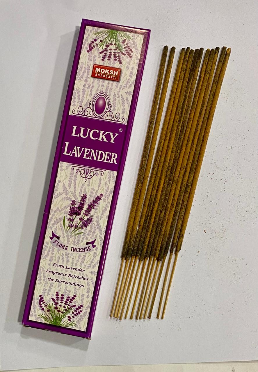 INCIENSO LAVANDA - LUCKY LAVENDER- --3 CAJITAS-- / OFERTA $2.400