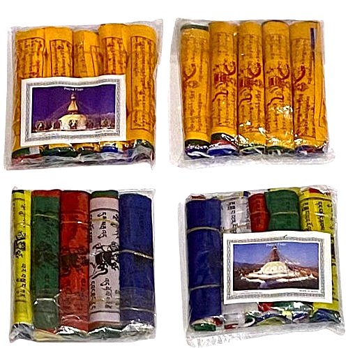 SET BANDERIN TIBETANO (5 TIRAS) - 135cm / M: $5.000 - D: $6.900