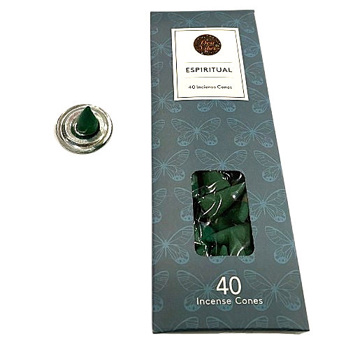 40 SAHUMERIOS EN CONO - ESPIRITUAL / M:$2.000 - D:$2.900