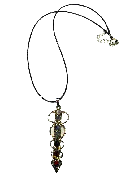 COLGANTE 7 CHAKRAS - INFINITO / M: $3.900 - D: $4.900