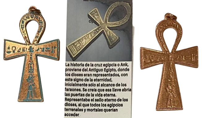 CRUZ EGIPCIA: ANK / M. $4.900 - D: $6.900