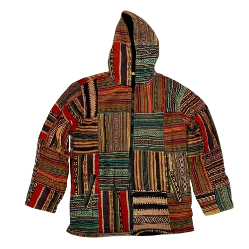 CHAQUETA CHIPORRO CON CIERRE Y GORRO – NEPAL / OFERTA: $34.900