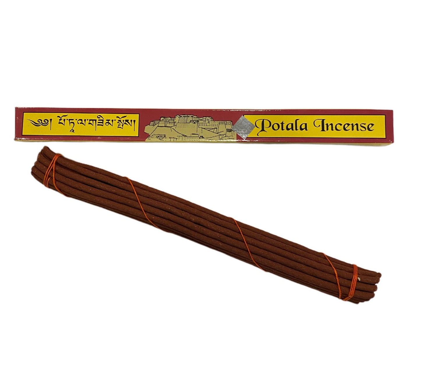 INCIENSO NATURAL TIBETANO POTALA LARGO 27cm / M: $2.000 - D: $2.900