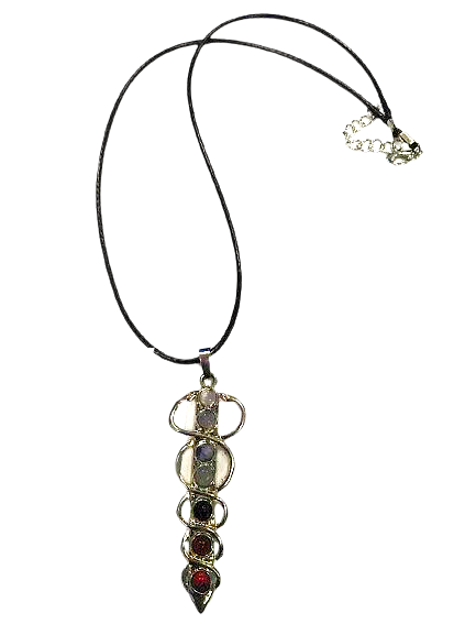 COLGANTE 7 CHAKRAS - INFINITO / M: $3.900 - D: $4.900