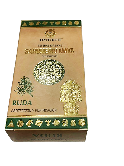 ESFERAS MÁGICAS SAHUMERIO RUDA (Protección y Purificación) / M: $3.900 - D: $4.900