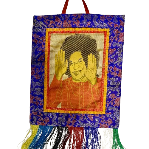 THANGKA SATYA SAI BABA - TAPIZ BANDERA BUDISTA / M: $4.900 - D: $6.900