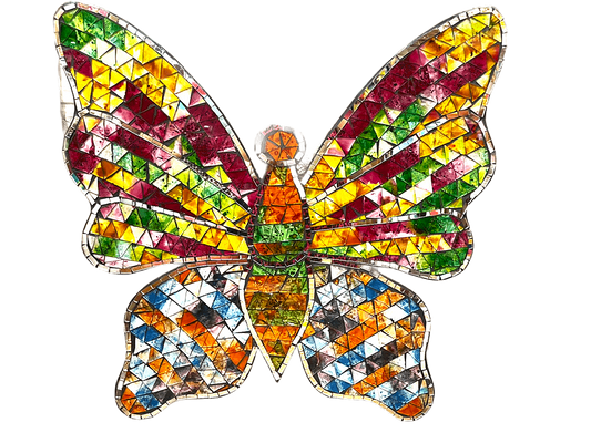 MARIPOSA GRANDE DE MOSAICO 50cm x 50cm / M: $22.900 - D:$24.900