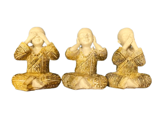 SET TRES BUDAS SABIOS / M: $9.900 - D: $11.900