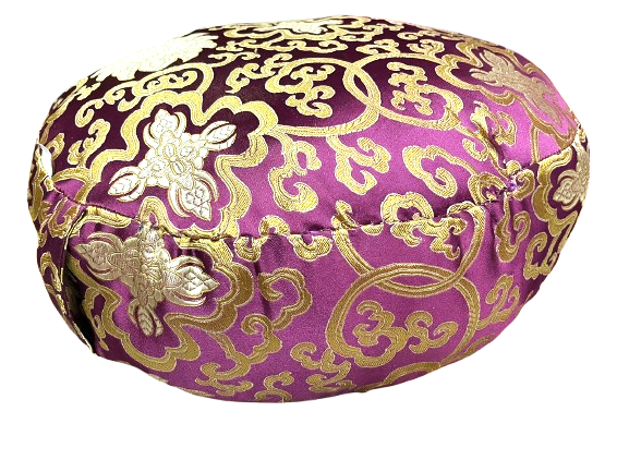 ZAFU - COJÍN PARA MEDITACIÓN ZEN - MORADO / M: $29.900 - D: $32.900