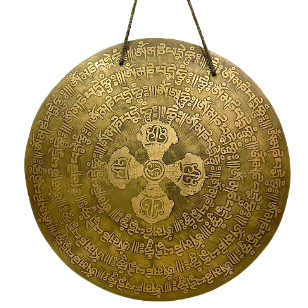 GONG TIBETANO CURATIVO CON MAZO / M:$120.000 - D:$140.000