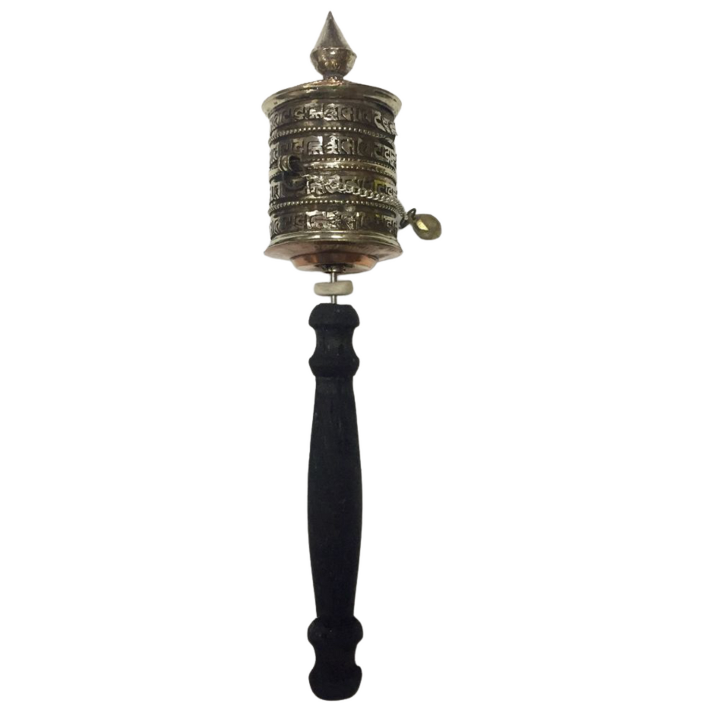 RUEDA DE ORACIÓN TIBETANA - 20cm / M: $19.900 - D: $22.000
