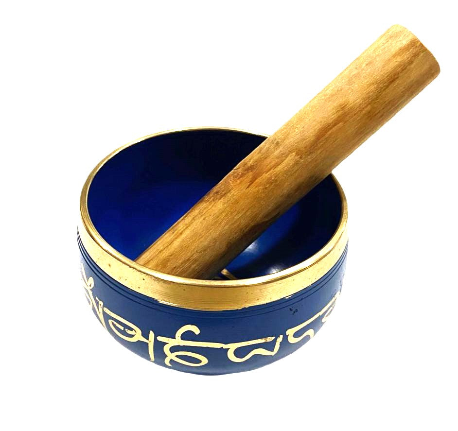 CUENCO TIBETANO 8CM - AZUL / M: $9.900 - D: $13.900