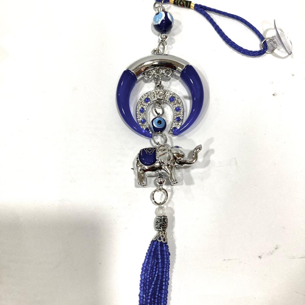 HERRADURA CON OJOS TURCOS Y ELEFANTE / M: $1.500 - D: $2.000