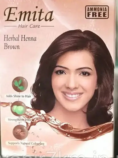HENNA TINTURA COLORACION PARA PELO - EMITA- M:$6.900 - D:$8.900
