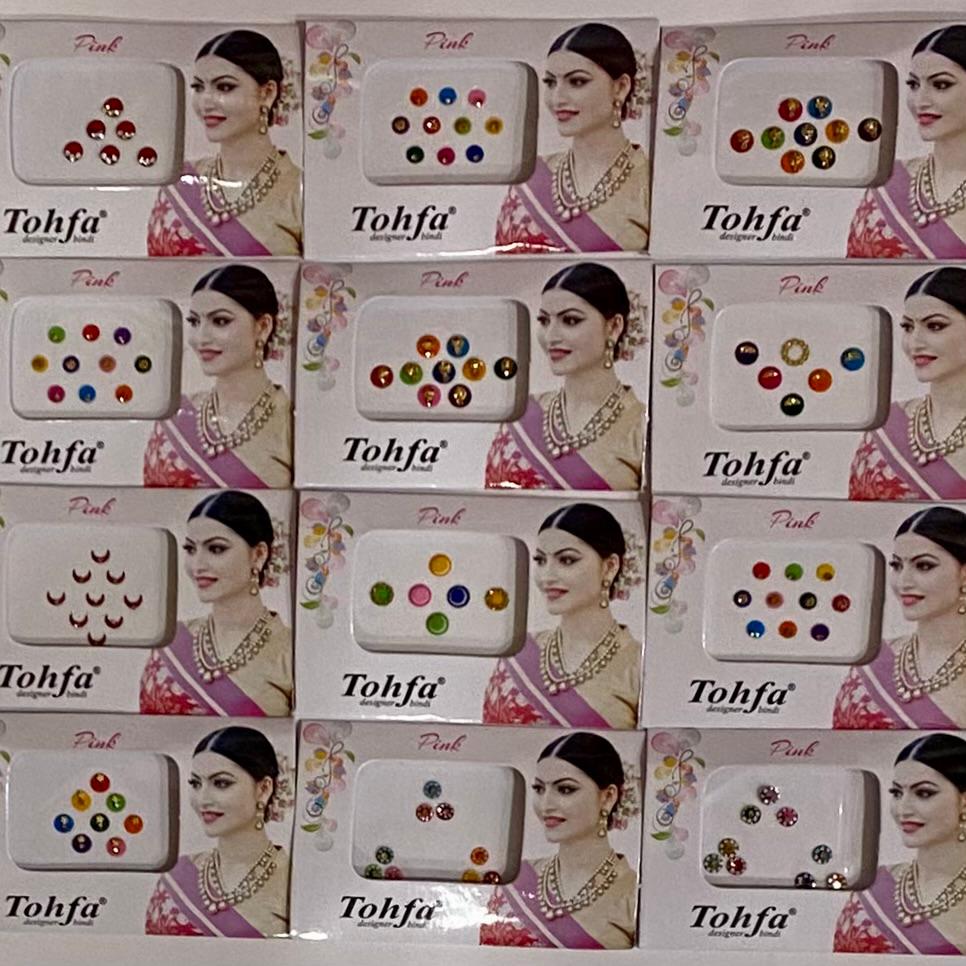 PAQUETE DE BINDI / M: $500 - D: $1.000 (precio por cada paquete)