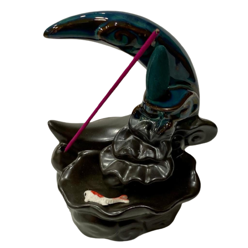 CASCADA DE HUMO Y PORTA INCIENSO - PEZ / M: $7.900 - D: $9.900