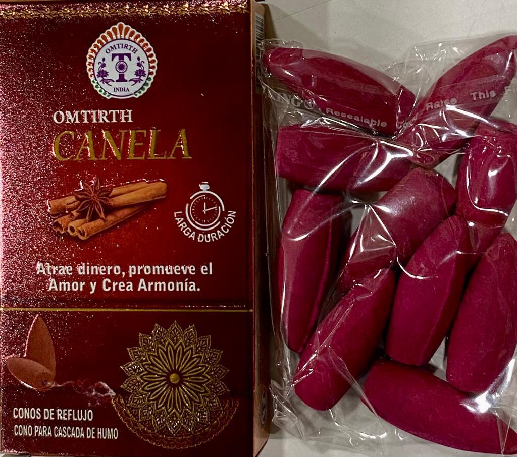 CONO PARA CASCADA DE HUMO - CANELA / M: $1.000 - D: $1.500