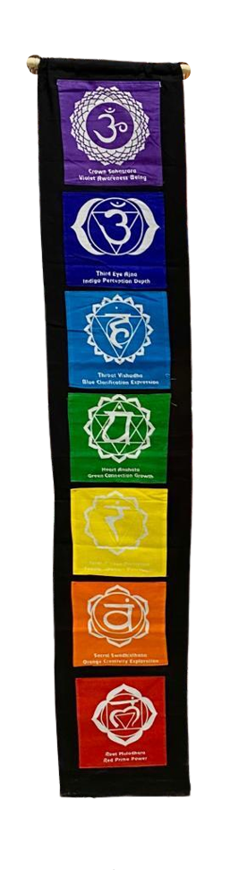 COLGANTE 7 CHAKRAS - 148cm / M: $4.900 - D: $6.900