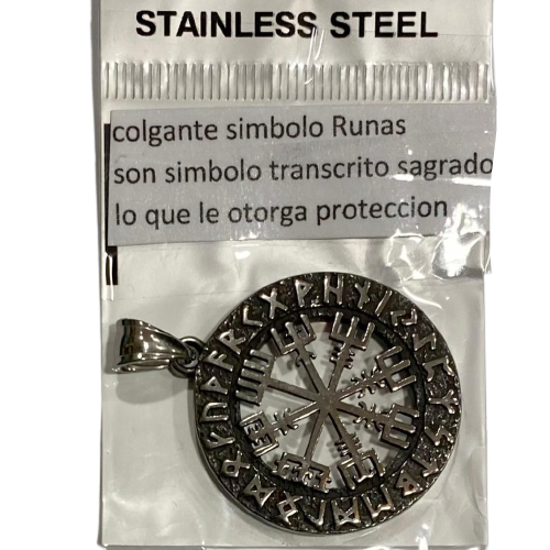 COLGANTE AMULETO RUNAS / M: $4.900 - D: $6.900