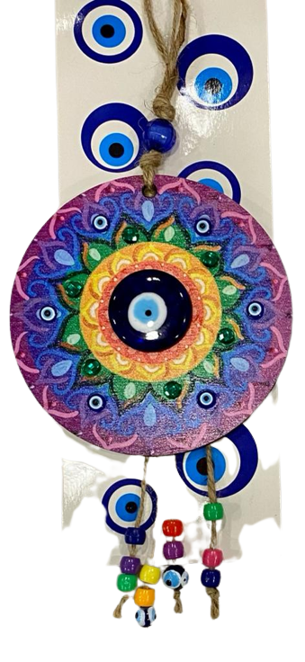 MANDALA OJOS TURCOS - COLORES / M: $3.500 - D: $4.500