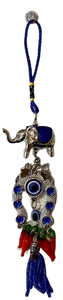 ELEFANTE CON HERRADURA - OJOS TURCOS - AJÍ / M: $1.500 - D: $2.000