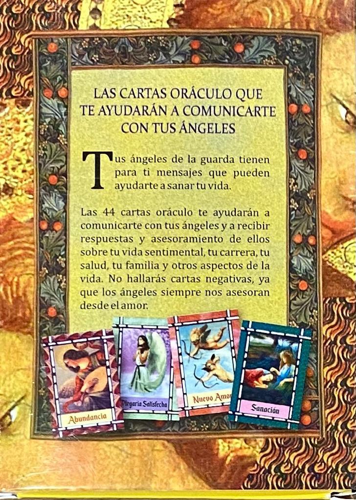 CARTAS ORÁCULO - SANANDO CON LOS ÁNGELES / M: $6.900 - D: $8.900