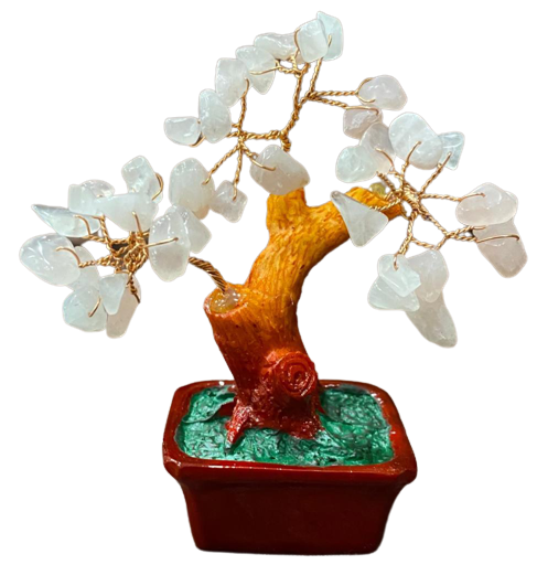 ÁRBOL BONSAI - CUARZO ROSADO / M: $4.900 - D: $6.900