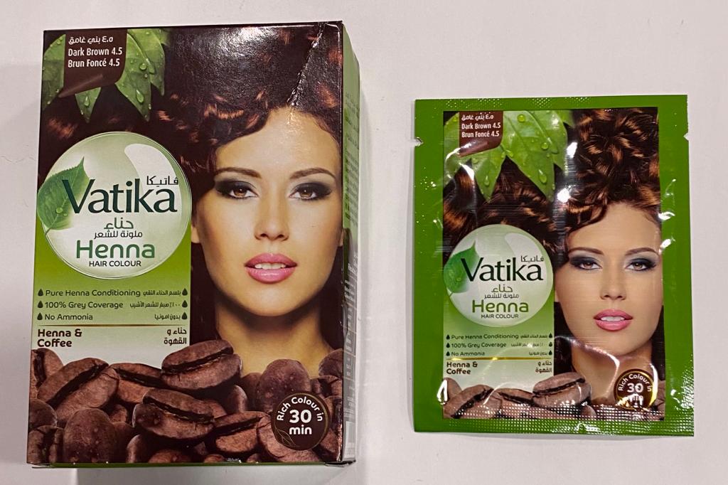 HENNA TINTURA COLORACION PARA PELO - VATICA- M:$6.900 - D:$8.900