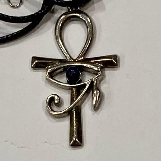 OJO DE HORUS EN CRUZ ANKH - COLGANTE / M: $2.000 - D: $3.000