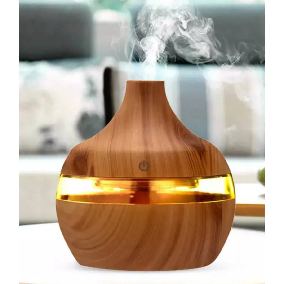 HUMIDIFICADOR DIFUSOR DE ESENCIAS CON LUZ LED  / M: $4.900 - D: $6.900