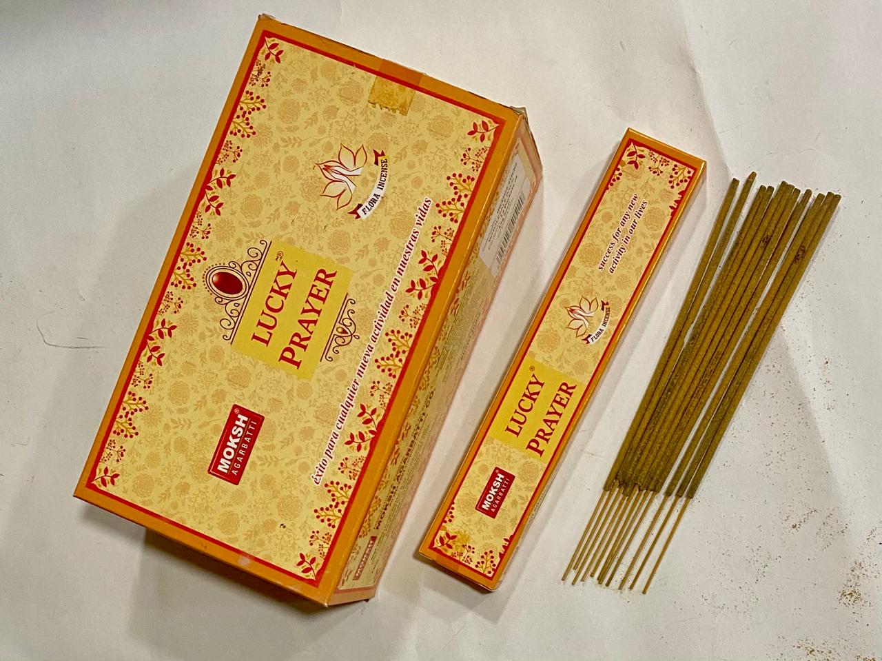 INCIENSO LUCKY PRAYER- --CAJA de 12CAJITAS-- / OFERTA $6.900
