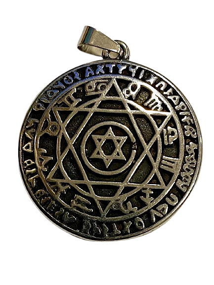 SELLO SAGRADO DE SALOMÓN – AMULETO DE PROTECCIÓN Y SABIDURÍA ✨🔯 / $5.900