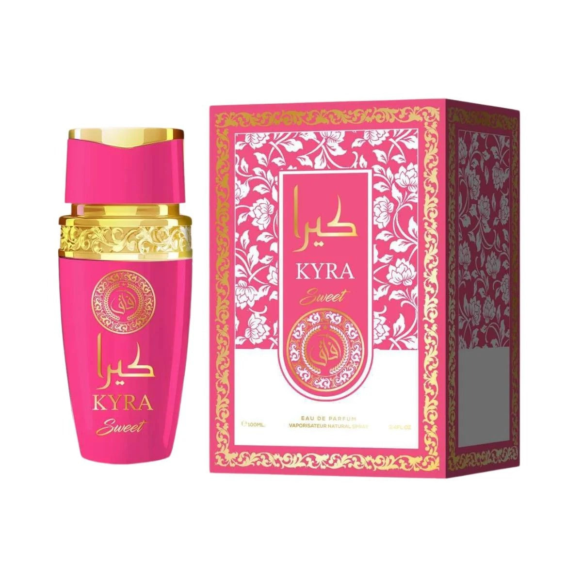 PERFUME ÁRABE -AFAQ KYRA SWEET - EAU DE PARFUM / M: $9.900 - D: $12.90
