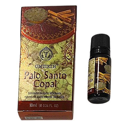 ESENCIA AROMATERAPIA PALO SANTO+COPAL 10ml / M: $1.000 - D: $1.800