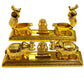 GANESH CON ELEFANTES / LAXMI CON ELEFANTES – SAHUMADOR DECORATIVO EN METAL / M:$7.900 - D:$9.900