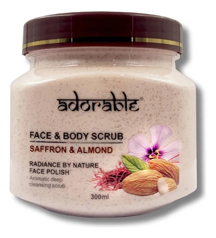 EXFOLIANTE -SAFRON & ALMENDRA --//--M:$3.900 - D:$4.900