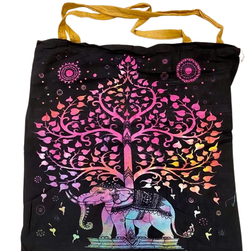 BOLSA ALGODÓN PARA COMPRAS - ESTILO Y SOSTENIBILIDAD (MODELOS DISPONIBLES) / M:$2.000 - D:$2.900