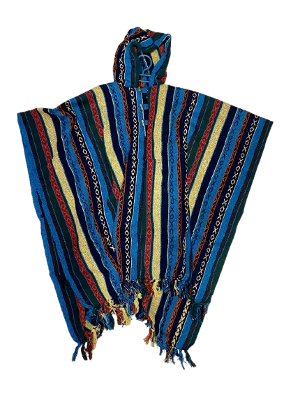 PONCHO CON GORRO – DISEÑOS SURTIDOS NEPAL / OFERTA: $24.900