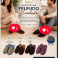 PANTUFLAS  FELPUDO BORDADO / OFERTA $1.000