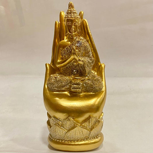 BUDA EN MANO DE LOTO - DORADO -/ / M: $5.900 - D: $7.900