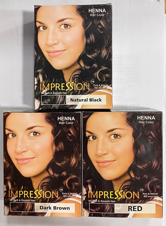 COLORACIÓN PARA CABELLO HENNA --//--M:$6.900 --D:$8.900