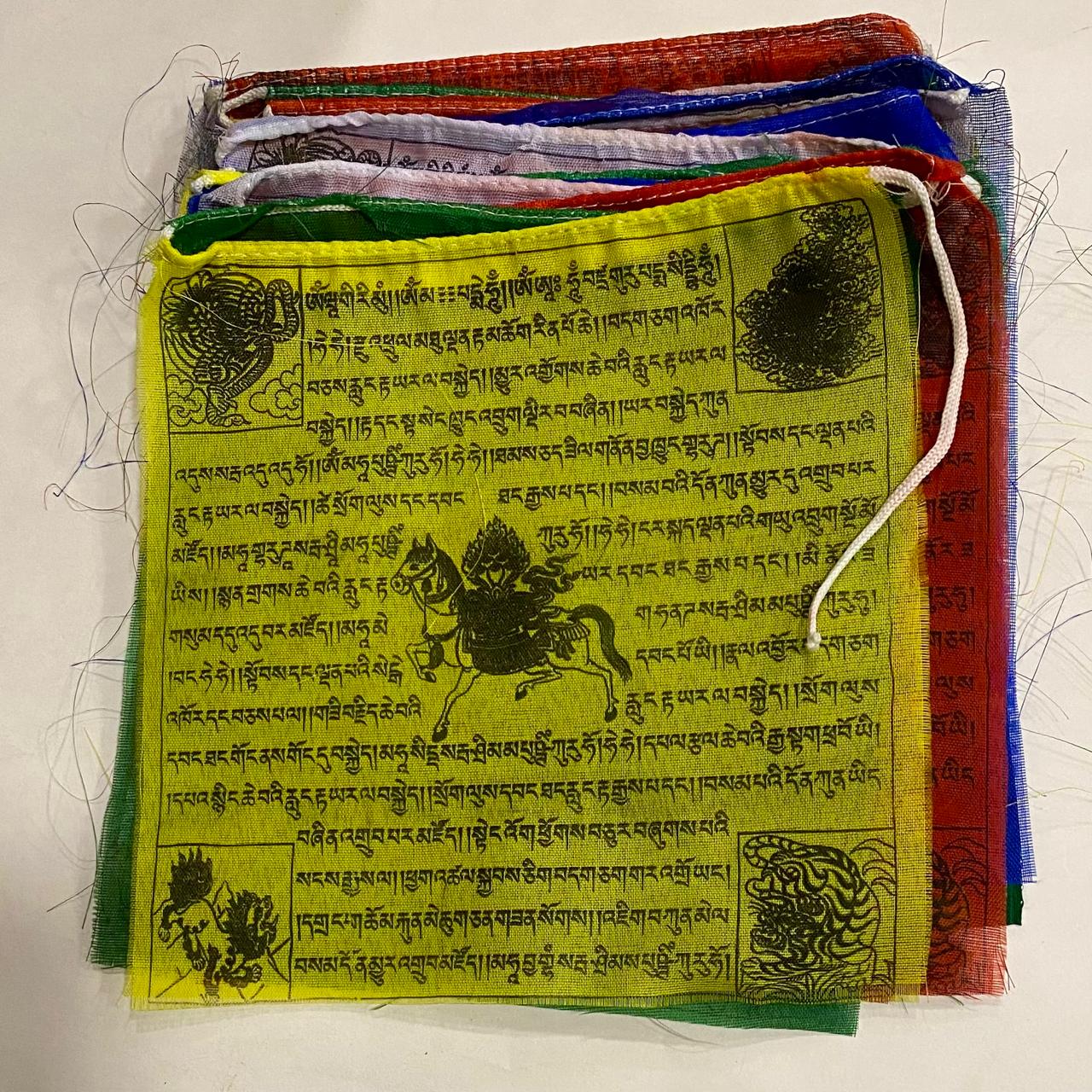 SET BANDERIN TIBETANO (1 TIRAS) - 5 METROS  / M: $6.000- D: $8.000