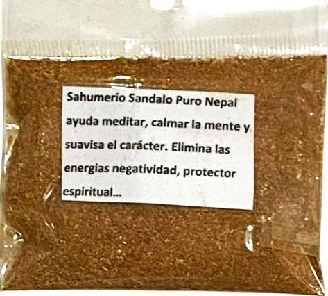 SAHUMERIO DE SÁNDALO TIBETANO - SERENIDAD Y PURIFICACIÓN / OFERTA $1.000