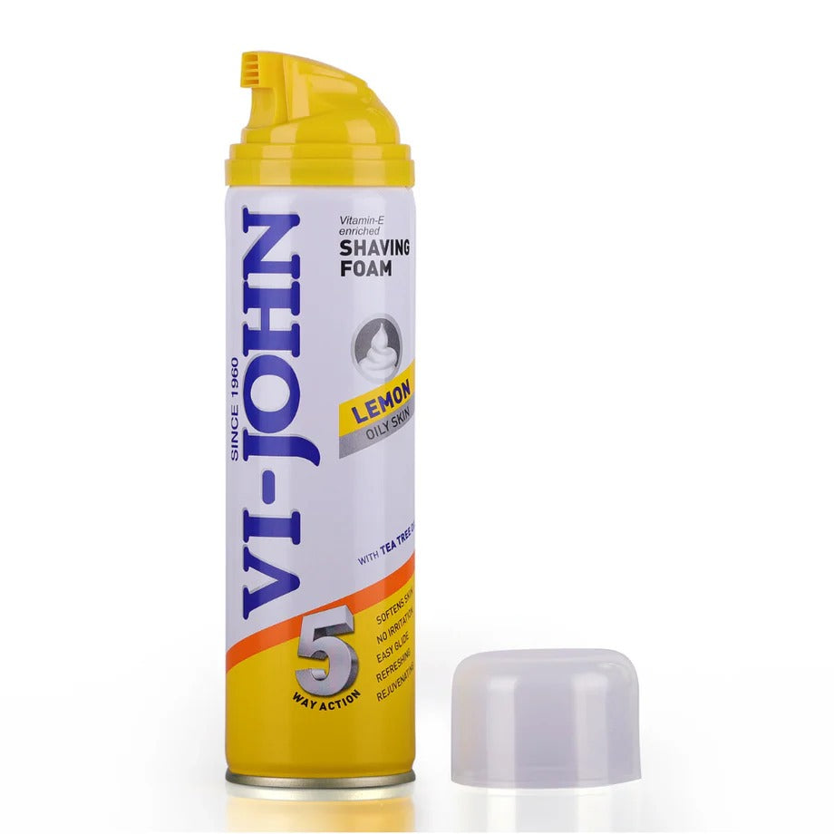 ESPUMA DE AFEITAR VI-JOHN 5 EN 1 / M: $3.900 - D: $4.900