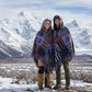 PONCHO CON POLAR Y GORRO – NEPAL / OFERTA: $34.900 c/u